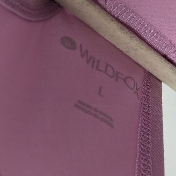 Wildfox Pastel Lilac Low Squats High Standards Athletic Kira Tank Size L - Picture 6 of 6